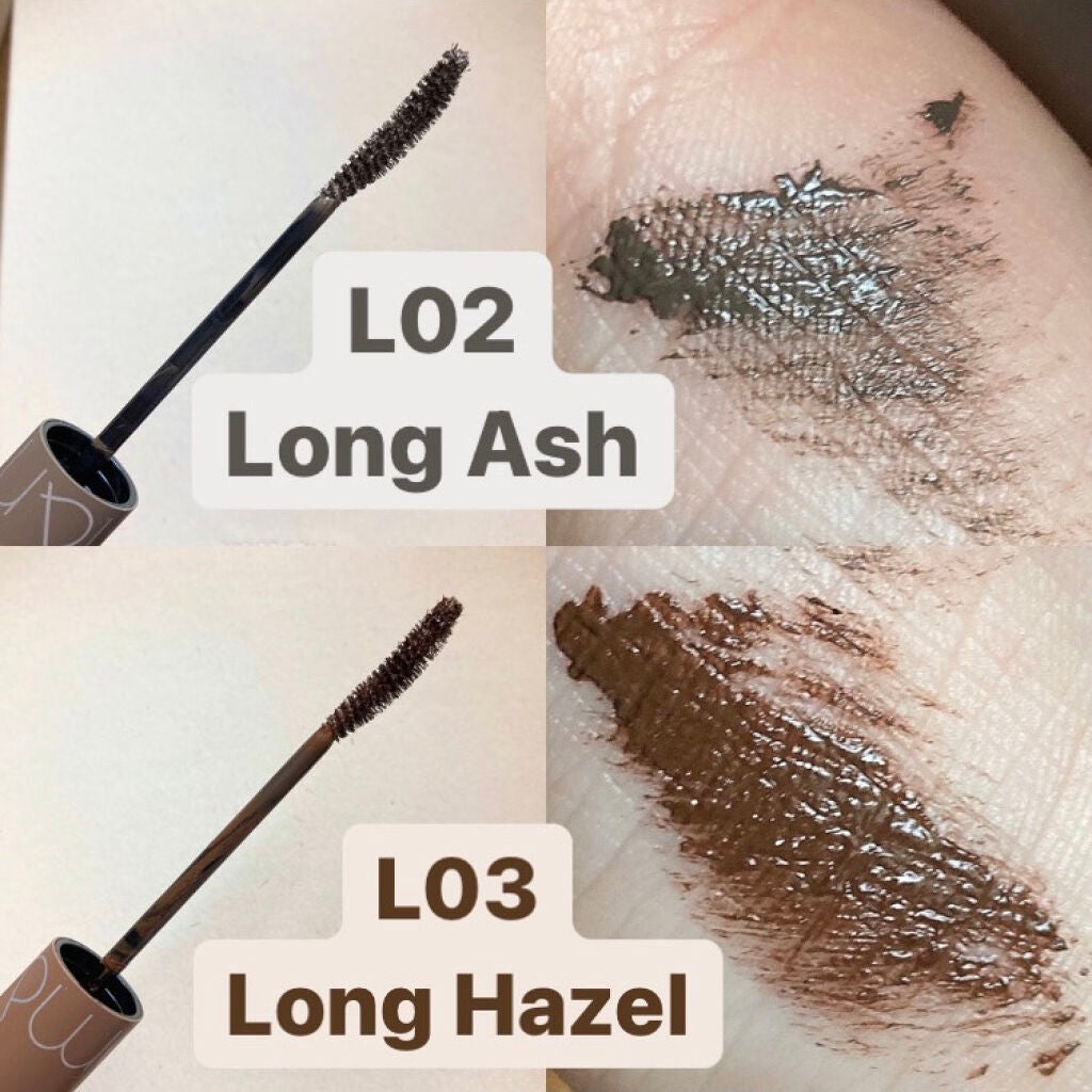 ハンオールフィックスマスカラ/rom&nd/マスカラを使ったクチコミ(2枚目)