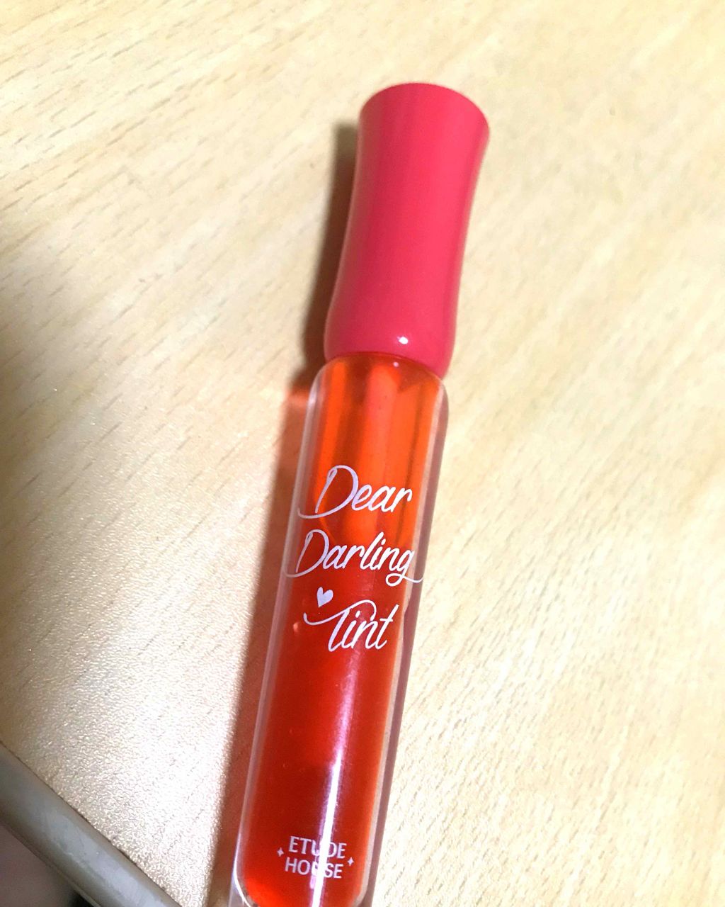 ディアダーリン ウォータージェルティント/ETUDE/リップティントを使ったクチコミ（3枚目）