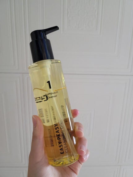 1番 さっぱりすっきりクレンジングオイル/numbuzin/オイルクレンジングを使ったクチコミ(1枚目)