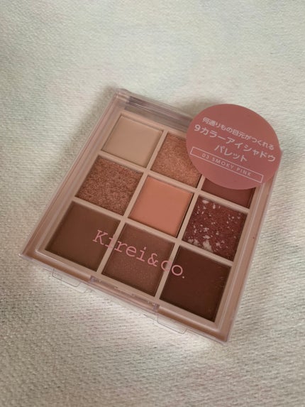 アイシャドウパレット/Kirei&co./アイシャドウパレットを使ったクチコミ(2枚目)