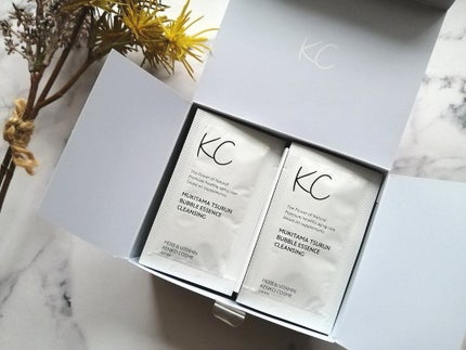 KC むきタマつるん 発泡美容液クレンジング/ハーブ健康本舗/クレンジングジェルを使ったクチコミ(1枚目)