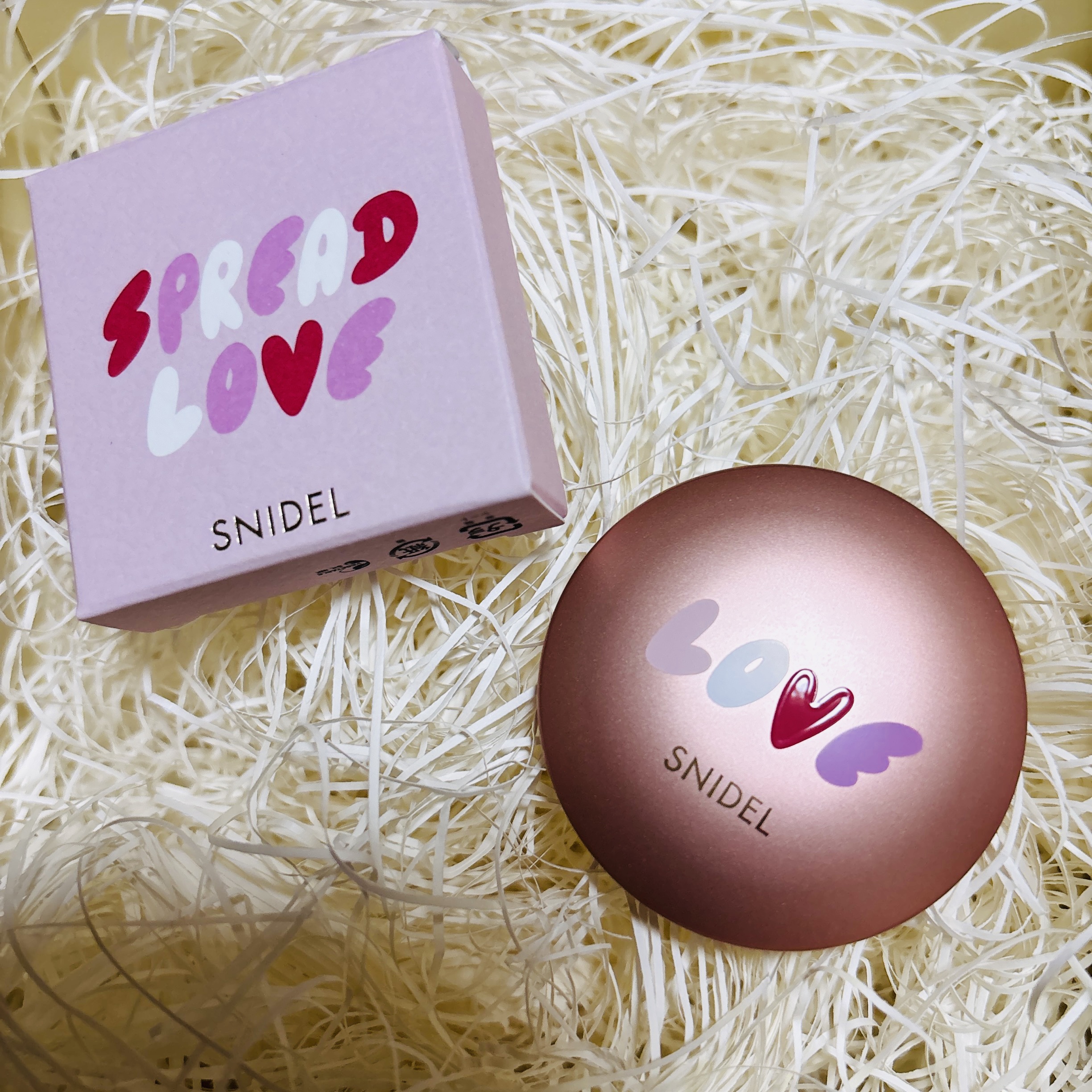 ブラッシング ハート EX07 Magic of Love/SNIDEL BEAUTY/パウダーチークを使ったクチコミ（2枚目）