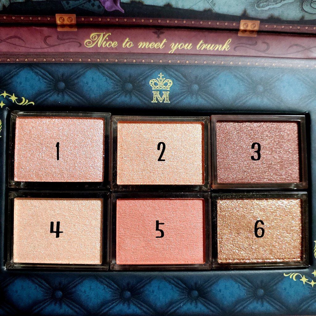 ナイストゥミーチュートランク/MAJOLICA MAJORCA/アイシャドウパレットを使ったクチコミ(2枚目)