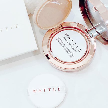 WATTLEクッションファンデーション/WATTLE/クッションファンデーションを使ったクチコミ(2枚目)