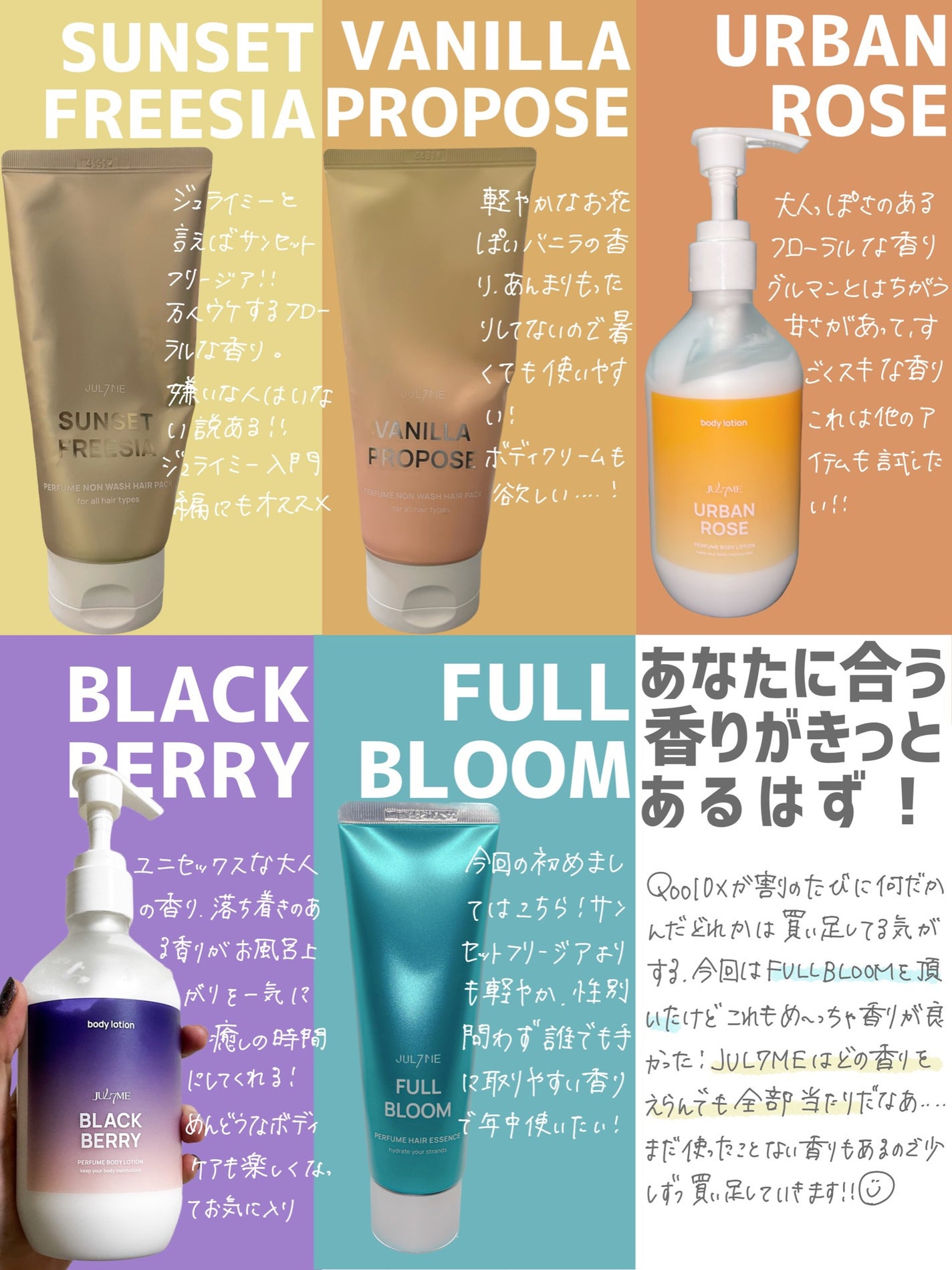 パフュームヘアエッセンス/JUL7ME/ヘアトリートメントを使ったクチコミ(3枚目)