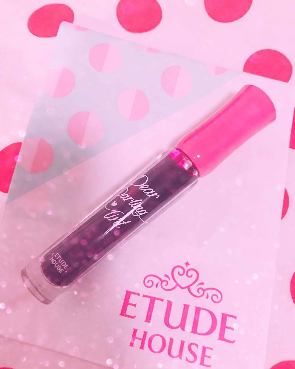 ディアダーリン ウォータージェルティント/ETUDE/リップティントを使ったクチコミ（1枚目）