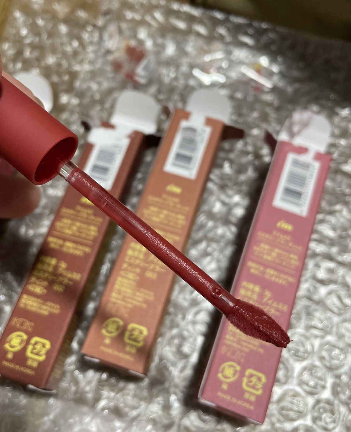 アイムミステリーブラーティント/i’m meme/リップティントを使ったクチコミ（2枚目）