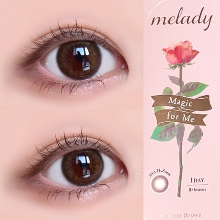 melady 1day/melady/ワンデー(1DAY)カラコンを使ったクチコミ(3枚目)