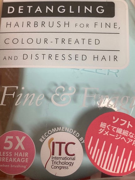 ザ・オリジナル ソフト&ダメージ/TANGLE TEEZER/ヘアブラシを使ったクチコミ(1枚目)