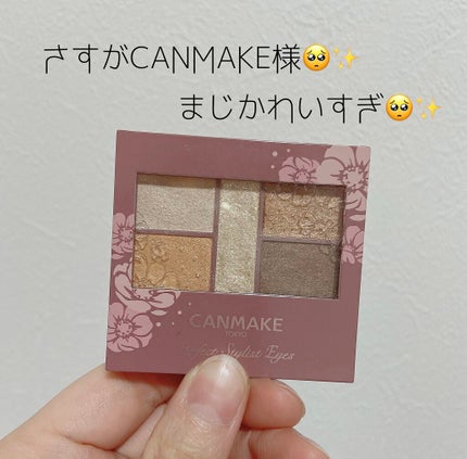 パーフェクトスタイリストアイズ/キャンメイク/アイシャドウパレットを使ったクチコミ(1枚目)