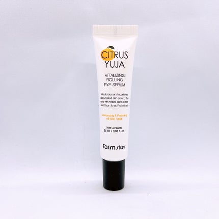 Farmstay シトラスゆずバイタライジングローリングアイセラムのクチコミ「Farmstayのシトラスゆずバイタライジングローリングアイセラムを使用しました😊
ナイアシン.....」(2枚目)