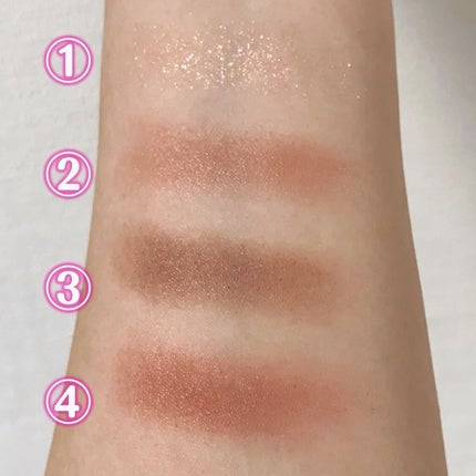 シルキースフレアイズ(マットタイプ)/キャンメイク/アイシャドウパレットを使ったクチコミ(5枚目)