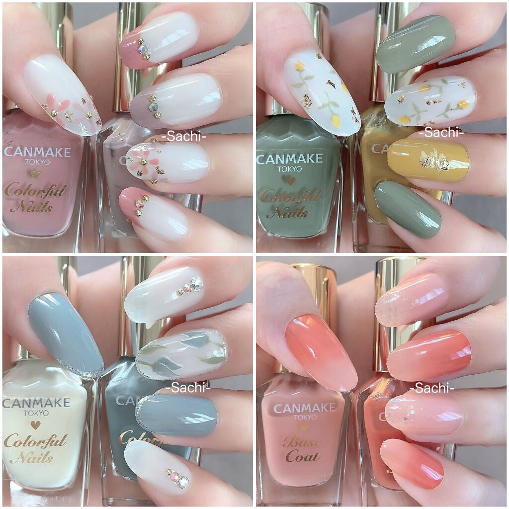 カラフルネイルズ/キャンメイク/マニキュアを使ったクチコミ(9枚目)