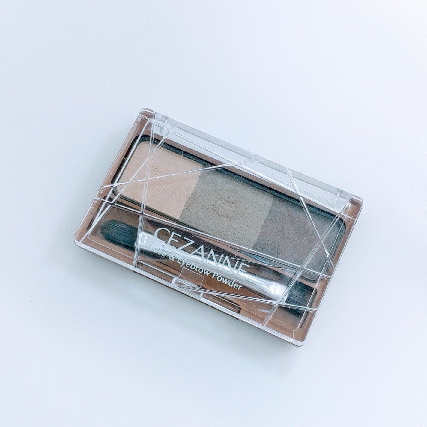 ノーズ&アイブロウパウダー/CEZANNE/パウダーアイブロウを使ったクチコミ(3枚目)