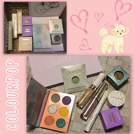 Pressed Powder Shadow /ColourPop/ã¢ã€ã·ã£ããŠãã¬ããã䜿ã£ãã¯ãã³ãïŒ1æç®ïŒ