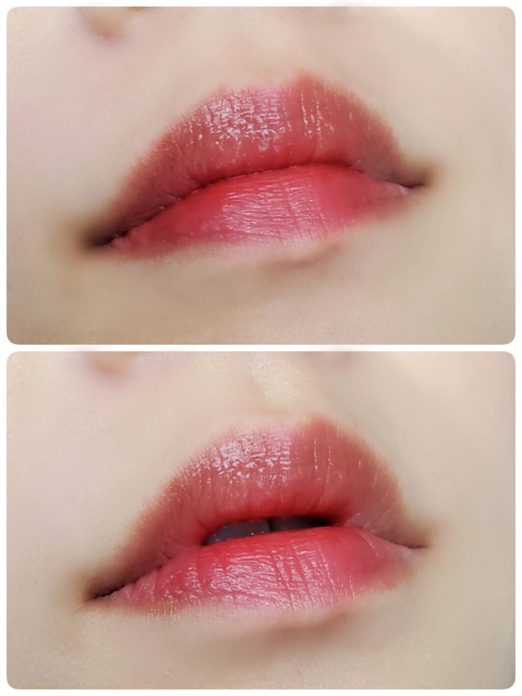 ジューシーラスティングティント/rom&nd/リップティントを使ったクチコミ(7枚目)