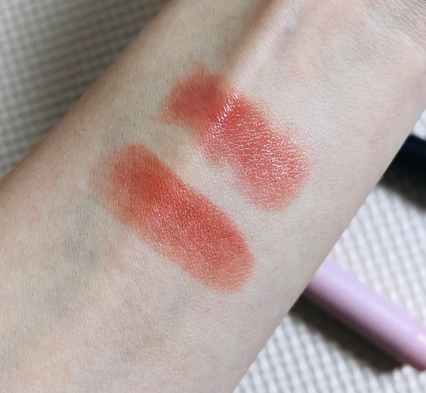 オーガニックカラーリップスティック/アルジェラン/口紅を使ったクチコミ(1枚目)