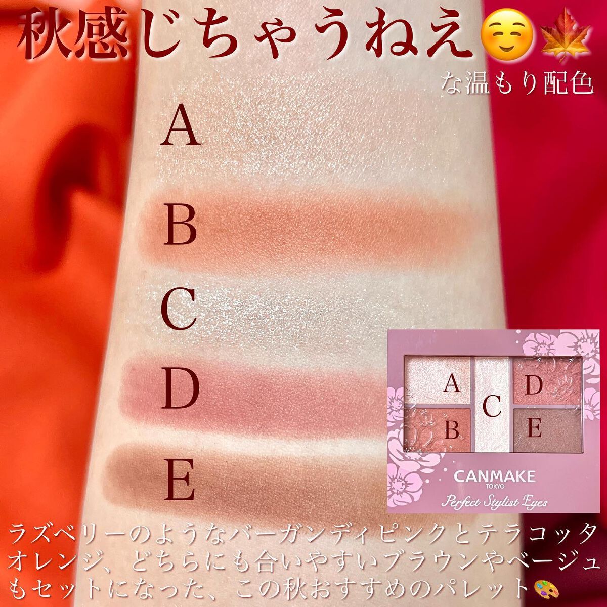 パーフェクトスタイリストアイズ/キャンメイク/アイシャドウパレットを使ったクチコミ（3枚目）