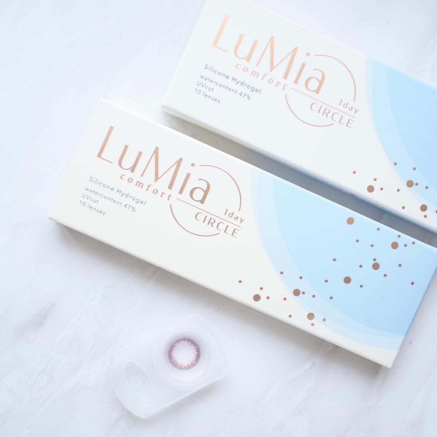LuMia comfort 1day CIRCLE/LuMia/ワンデー(1DAY)カラコンを使ったクチコミ(2枚目)