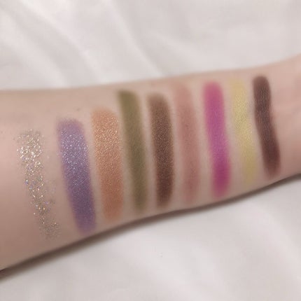 GODDESS 9 EYESHADOW/SUSISU/アイシャドウパレットを使ったクチコミ(4枚目)