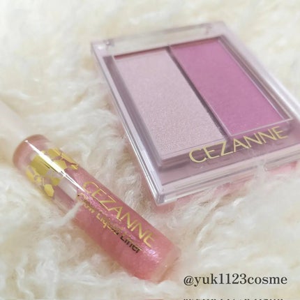 フェイスグロウカラー/CEZANNE/クリームハイライトを使ったクチコミ(1枚目)