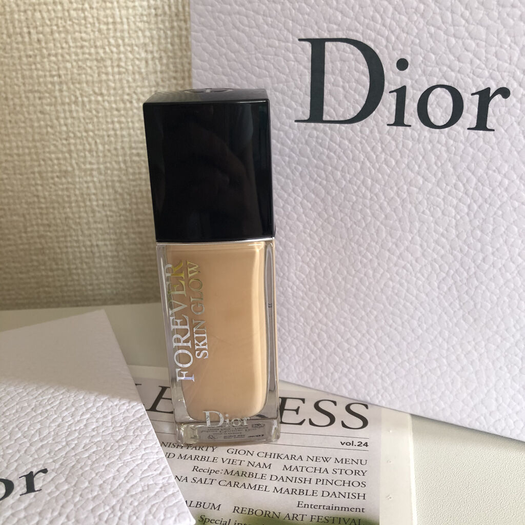 【旧】ディオールスキン フォーエヴァー フルイド グロウ/Dior/リキッドファンデーションを使ったクチコミ（2枚目）