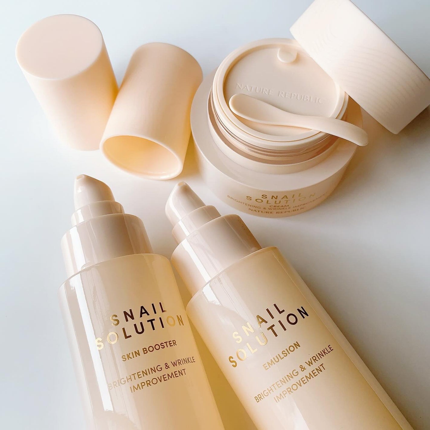 スネイルソリューションクリーム/ネイチャーリパブリック/フェイスクリームを使ったクチコミ(3枚目)