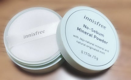 ノーセバム ミネラルパウダー/innisfree/ルースパウダーを使ったクチコミ(1枚目)