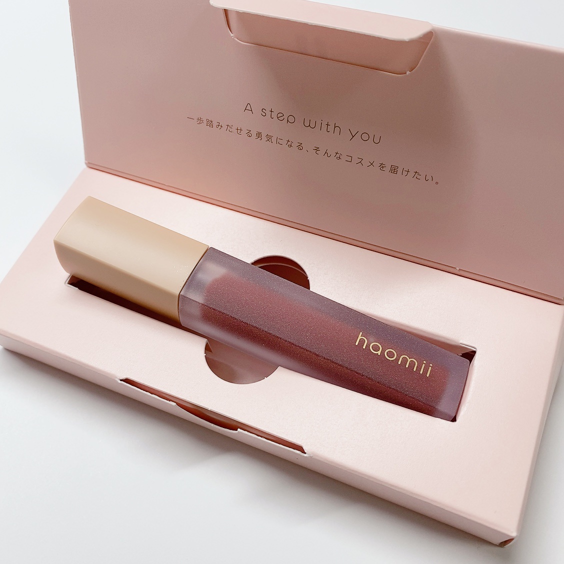 Melty flower lip tint/haomii/口紅を使ったクチコミ（3枚目）