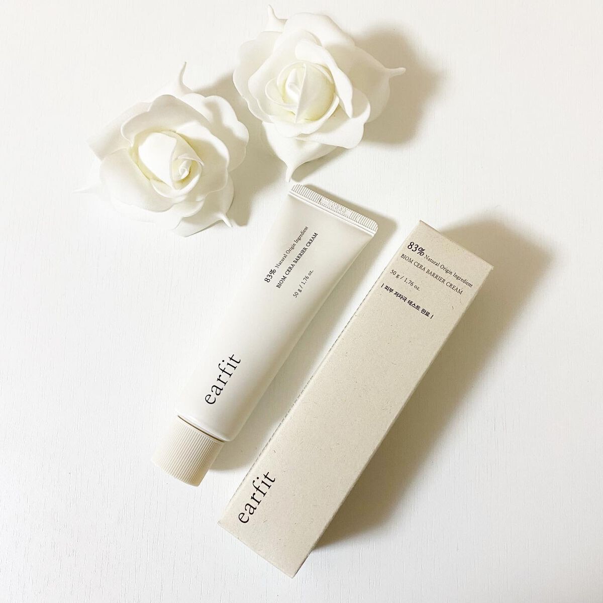 バイオムセラバリアクリーム/earfit/フェイスクリームを使ったクチコミ(1枚目)