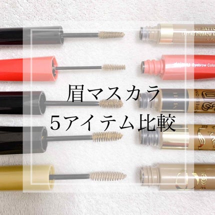 アイブロウマスカラ N/excel/眉マスカラを使ったクチコミ(1枚目)