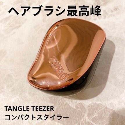 コンパクトスタイラー/TANGLE TEEZER/ヘアブラシを使ったクチコミ(1枚目)