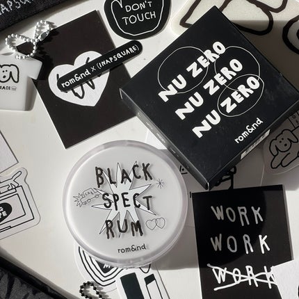 rom&nd ヌーゼロクッションのクチコミ「rom&nd × INAPSQUAREの待望コラボ❤︎
7/1発売新作のうちクッションファンデ.....」(3枚目)