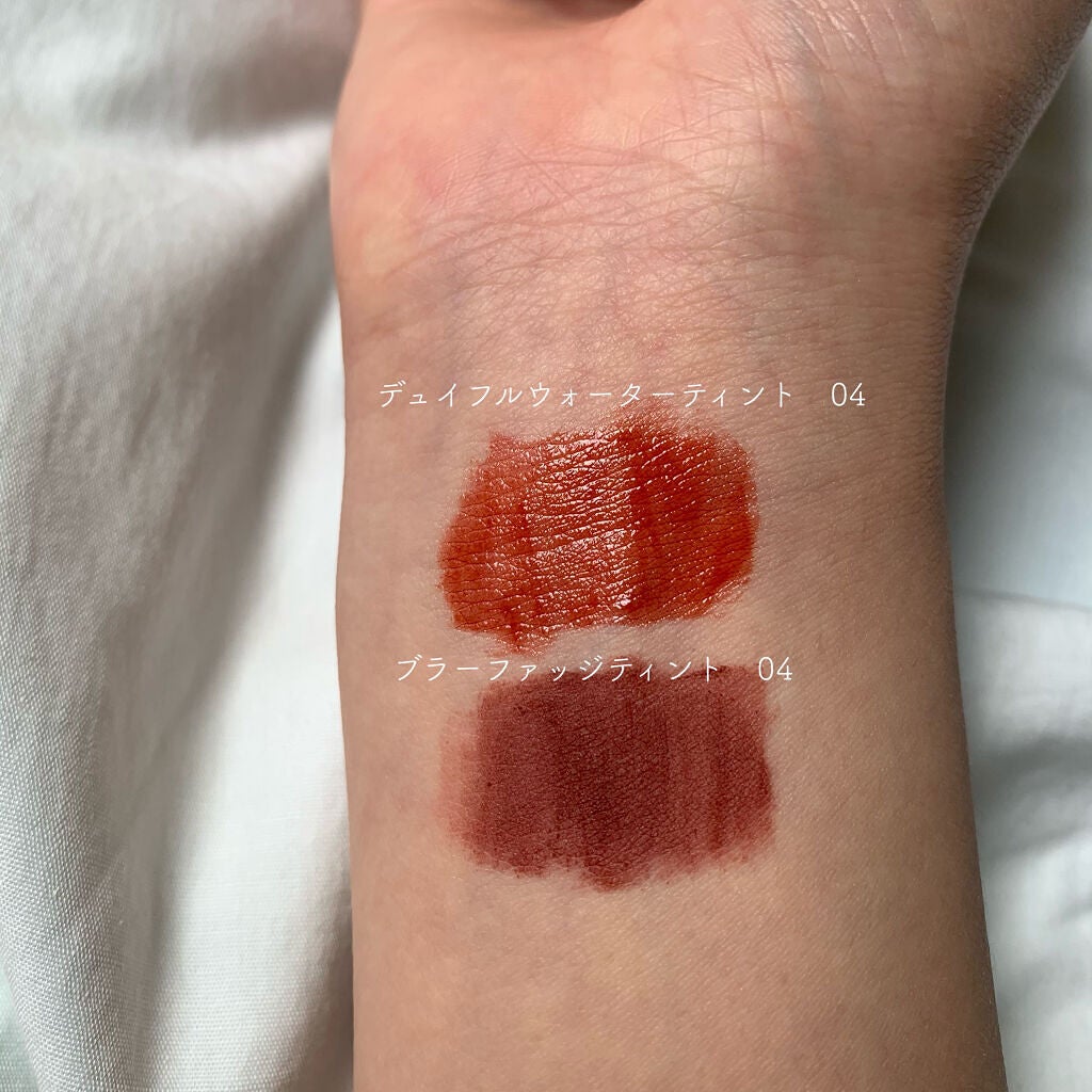 デュイフルウォーターティント/rom&nd/リップティントを使ったクチコミ(5枚目)