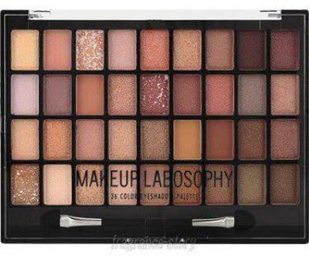 36 カラー アイシャドウ パレット/MAKEUP LABOSOPHY/アイシャドウパレットを使ったクチコミ（1枚目）