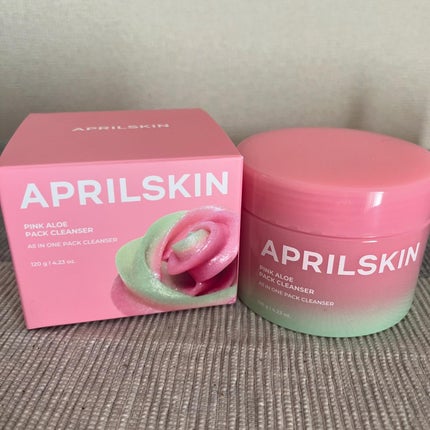 ピンクアロエメレンゲクレンザー/APRILSKIN/その他洗顔料を使ったクチコミ(1枚目)