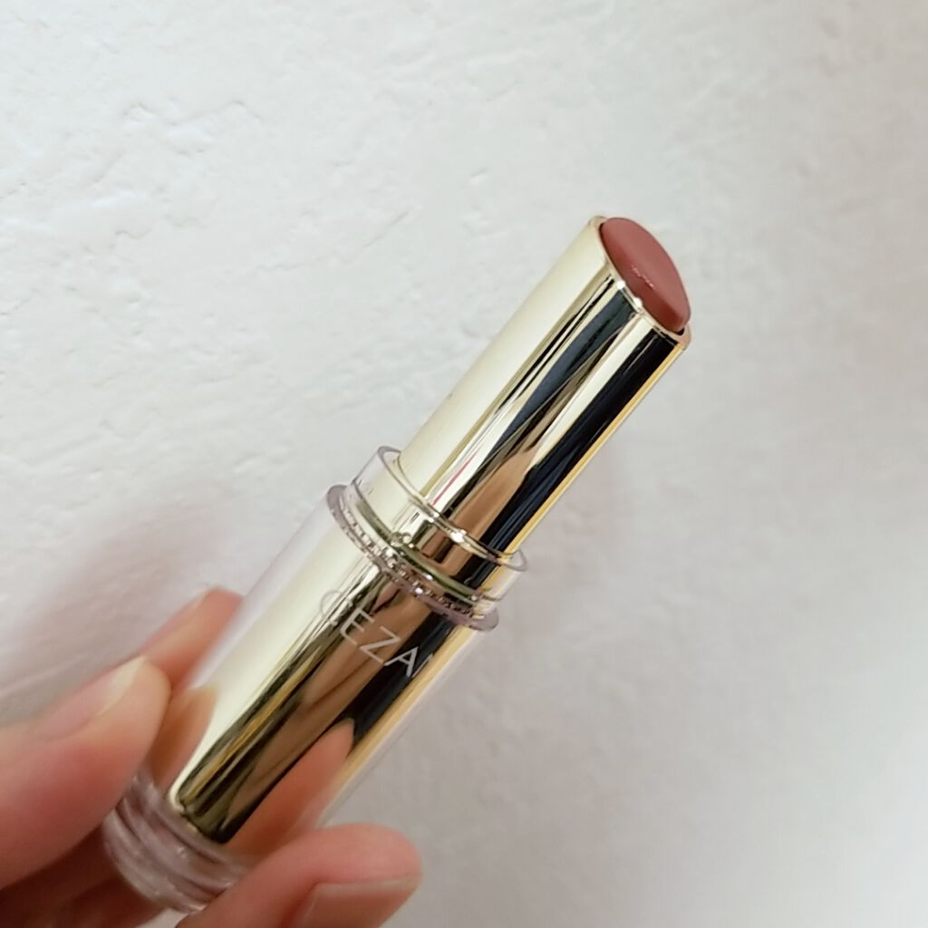 ラスティンググロスリップ/CEZANNE/口紅を使ったクチコミ（2枚目）