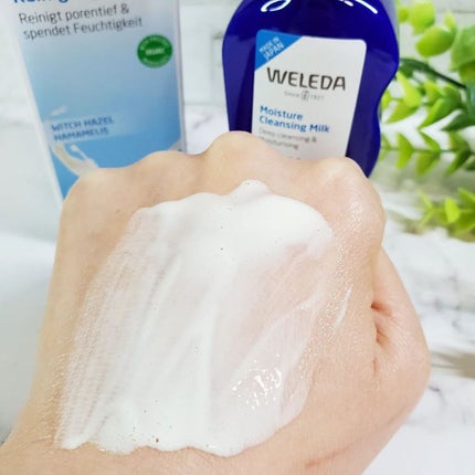 モイスチャー クレンジングミルク/WELEDA/ミルククレンジングを使ったクチコミ(3枚目)