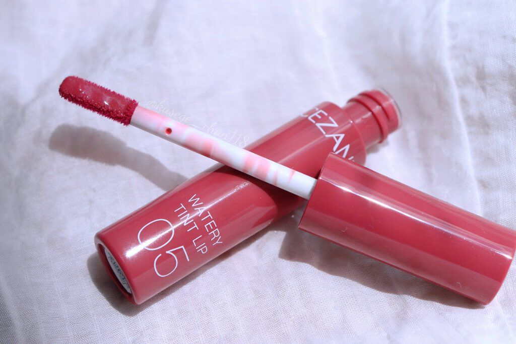 ウォータリーティントリップ/CEZANNE/リップティントを使ったクチコミ（2枚目）