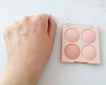 ブレンディングムードチーク/dasique/パウダーチークを使ったクチコミ(4枚目)