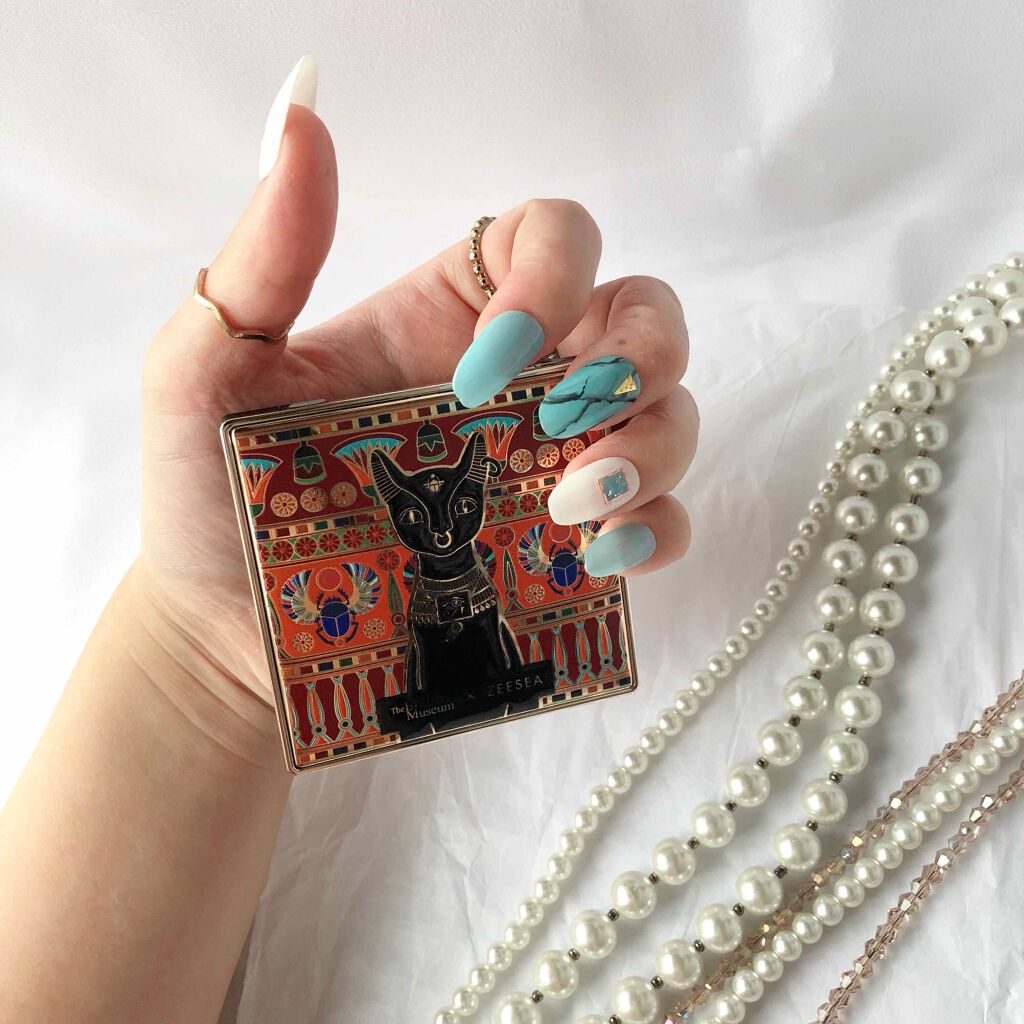 ZEESEA(ズーシー)大英博物館 エジプトシリーズ パウダーファンデーション/ZEESEA/パウダーファンデーションを使ったクチコミ(1枚目)