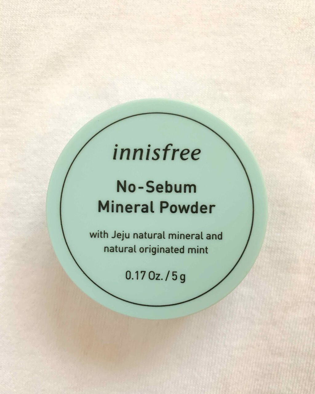 ノーセバム ミネラルパウダー/innisfree/ルースパウダーを使ったクチコミ(1枚目)
