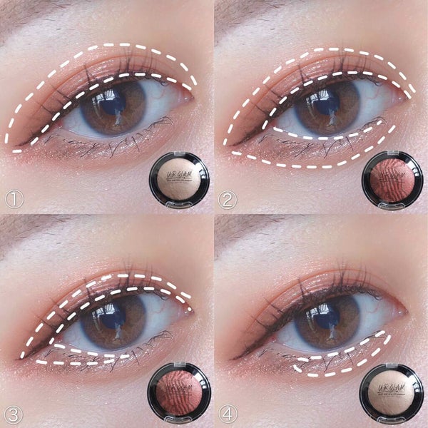 UR GLAM EYE & CHEEK COLOR/U R GLAM/単色アイシャドウ by なまこ🎀