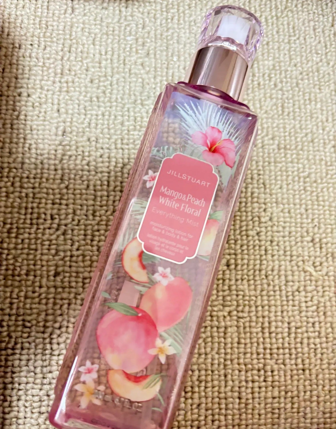 ジルスチュアート エブリシングミスト マンゴー&ピーチ ホワイトフローラル/JILL STUART/ミスト状化粧水を使ったクチコミ(1枚目)