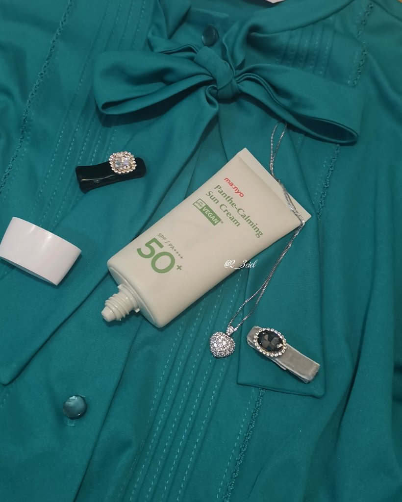 パンテカーミング サンクリーム/manyo/日焼け止めクリームを使ったクチコミ（3枚目）