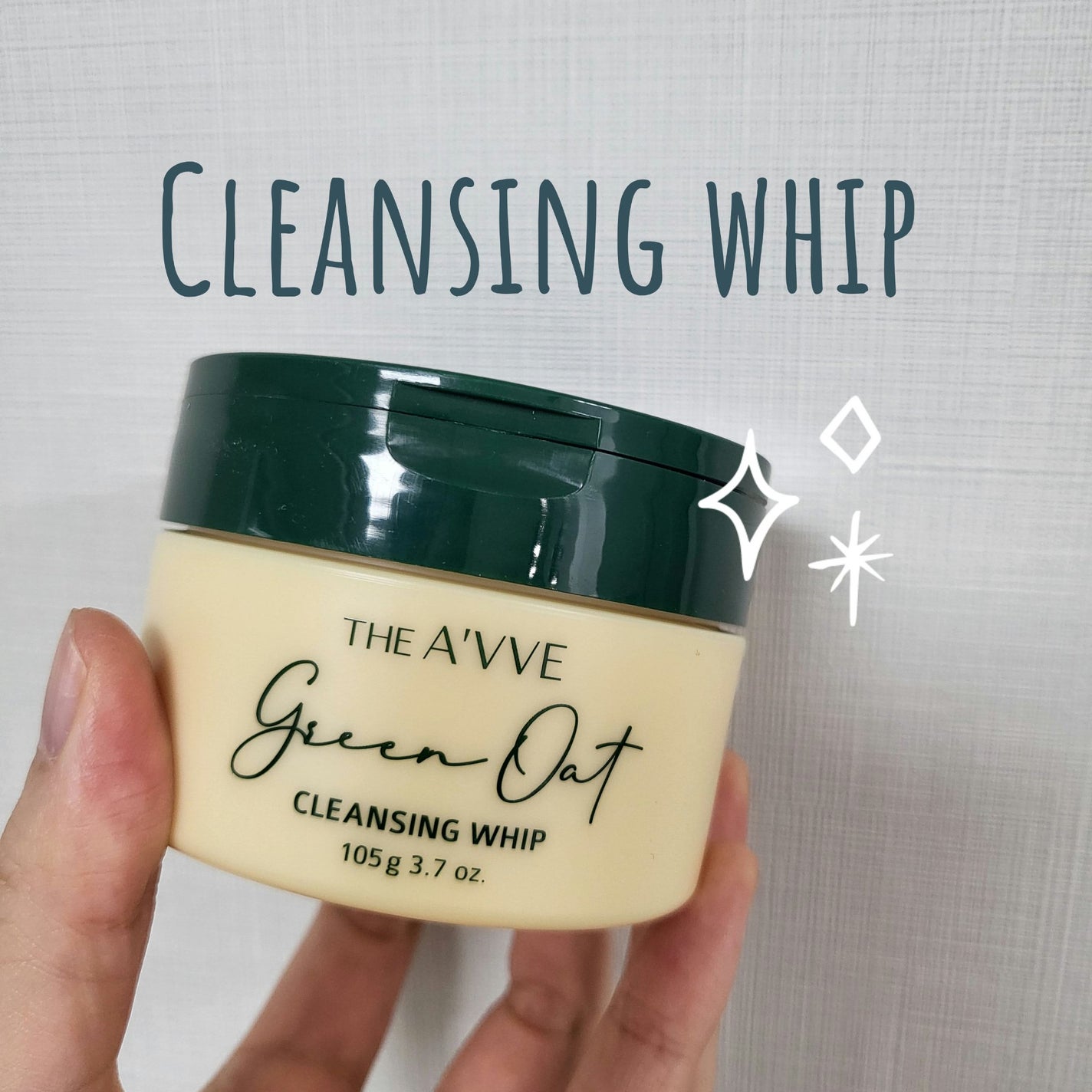 グリーンオートクレンジングホイップ/THE A'VVE/その他洗顔料を使ったクチコミ(1枚目)