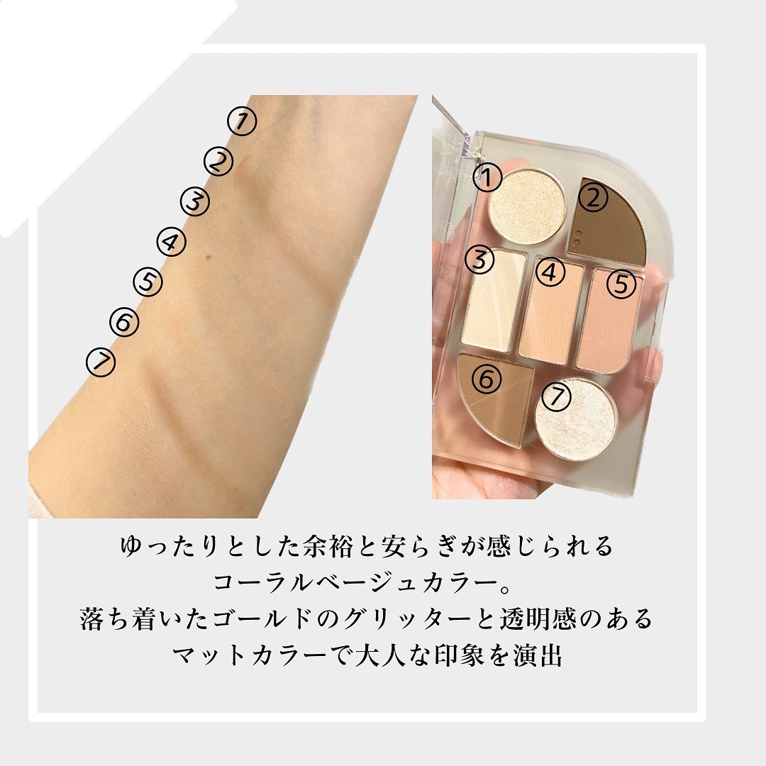 シンプレイン アイパレット/Sim;plain/アイシャドウパレットを使ったクチコミ（3枚目）