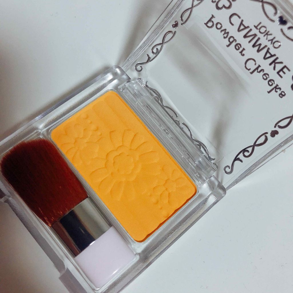 【旧品】パウダーチークス/キャンメイク/パウダーチークを使ったクチコミ(1枚目)