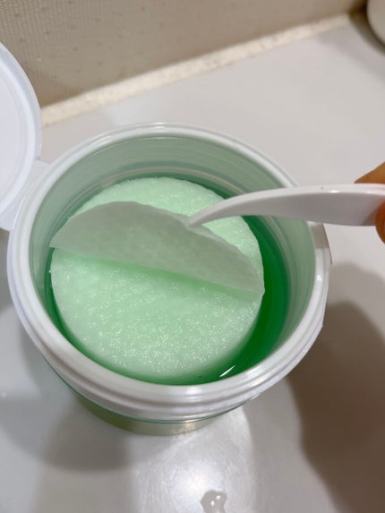 ティーツリーカーミングエッセンスパッド/MEDIHEAL/トナーパッドを使ったクチコミ(2枚目)