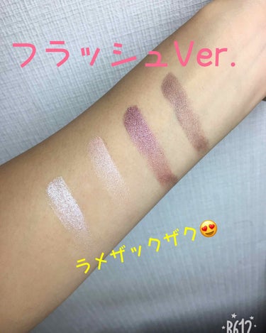 AC MAKEUP AC ウェット アイシャドウのクチコミ「 #スウォッチ 

皆さんこんばんは、お久しぶりです。


突然ですが。
………今すぐ100均.....」（3枚目）